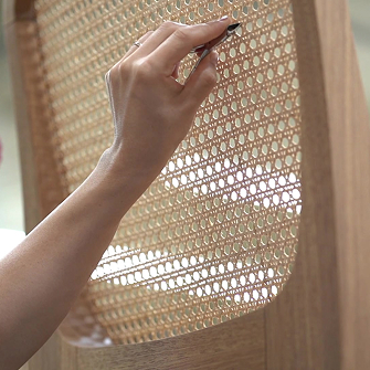 Woman handling a product